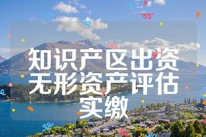 知識(shí)產(chǎn)區(qū)出資無(wú)形資產(chǎn)評(píng)估實(shí)繳