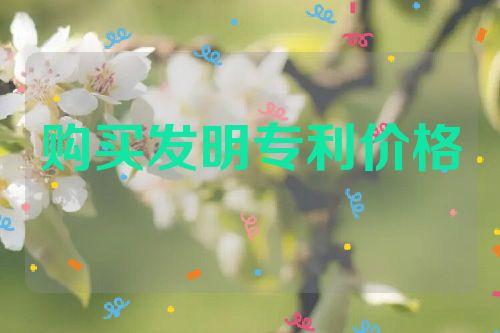 購(gòu)買一個(gè)發(fā)明專利大概多少錢  第1張