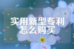 實用新型專利怎么購買